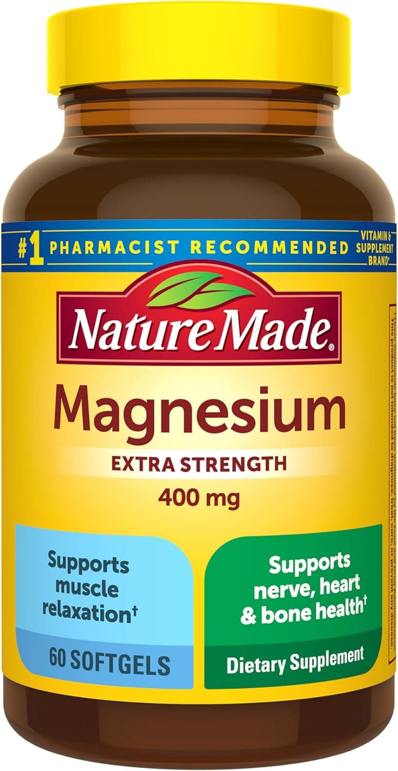 Nature Made Magnesium Oxide Extra Strength 400 mg