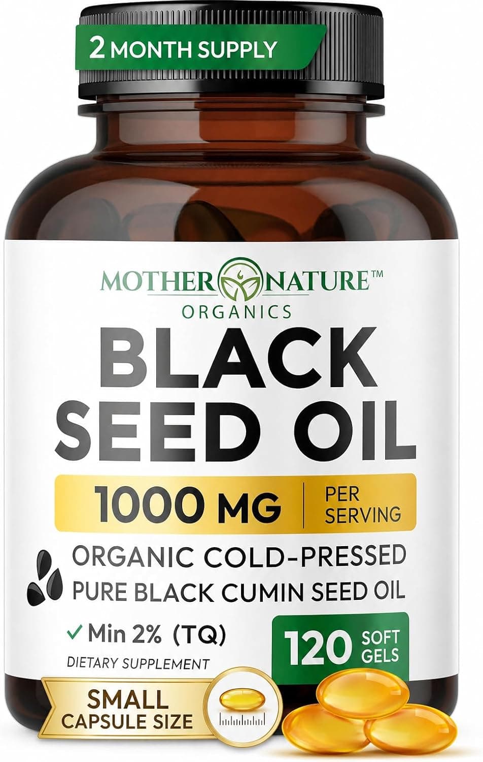 Black Seed Oil Capsules 1000mg