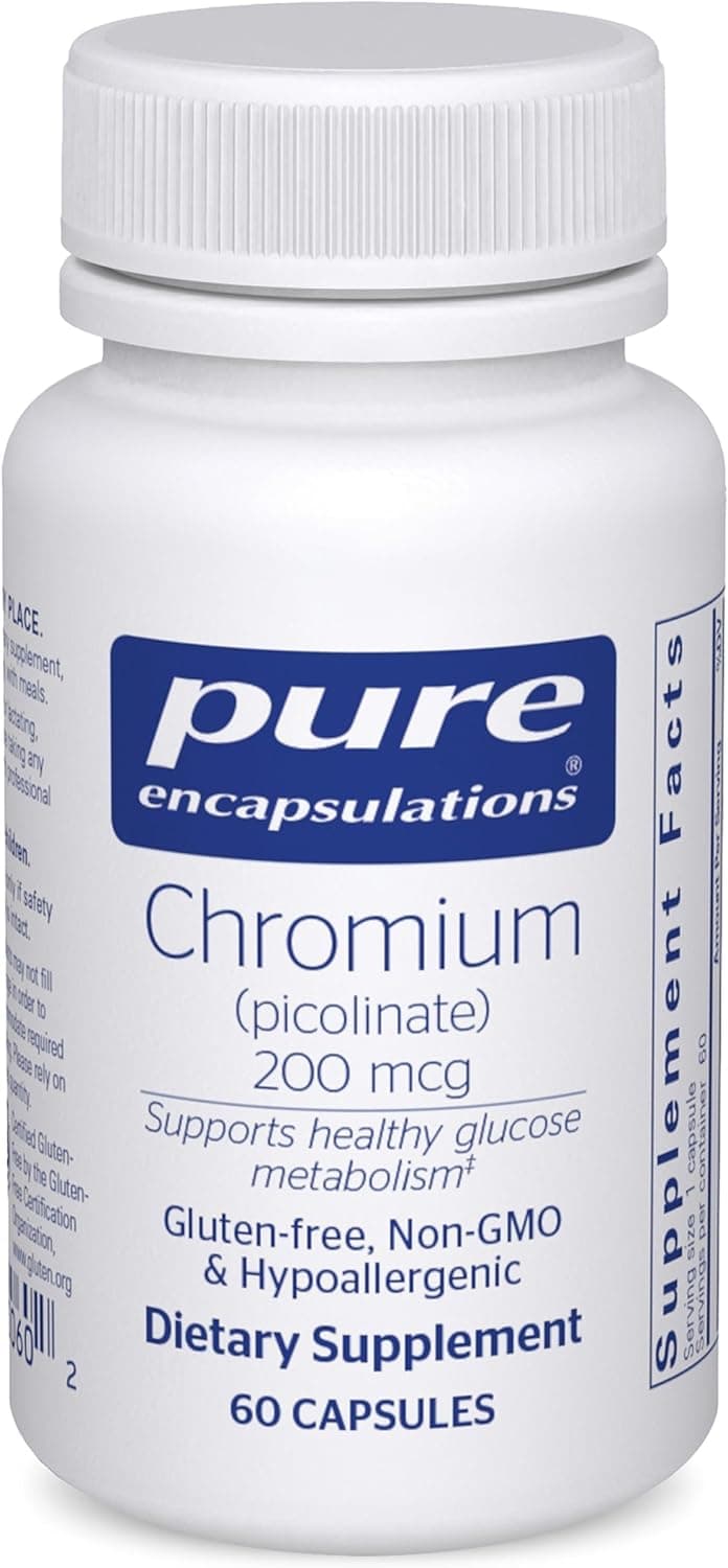 Pure Encapsulations Chromium (Picolinate) 200 mcg…