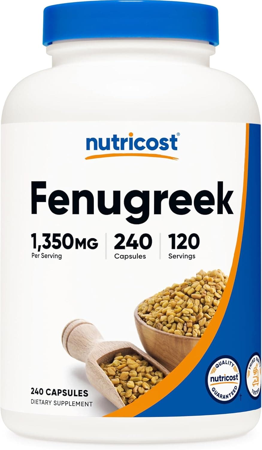 Nutricost Fenugreek Seed 1350mg