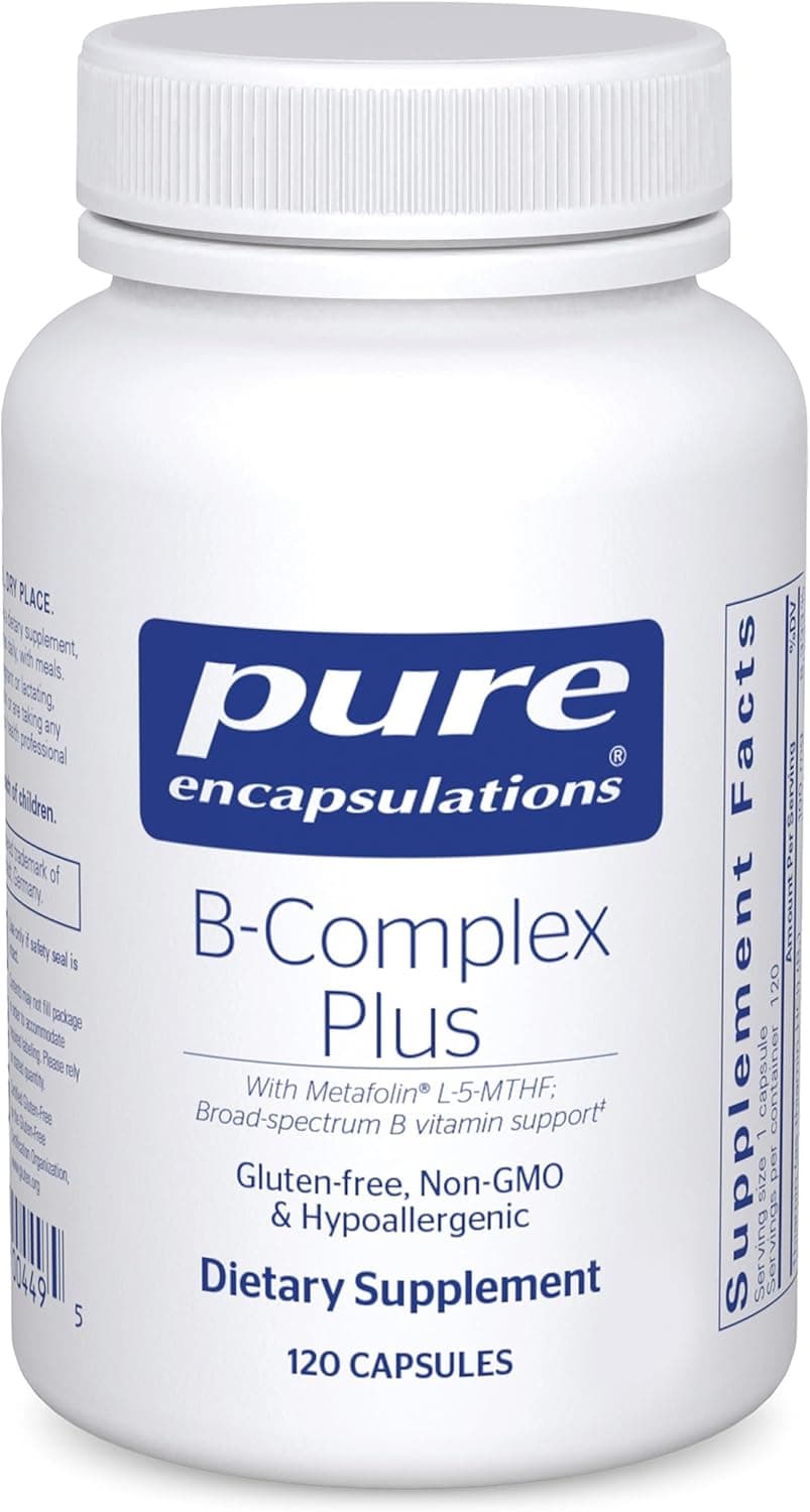 Pure Encapsulations B-Complex Plus - B Vitamins Supplement…