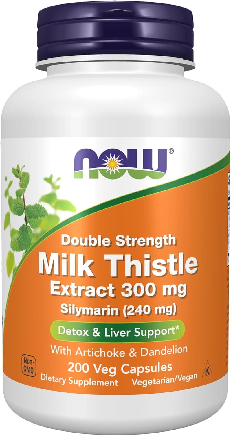 NOW Foods Supplements, Silymarin Milk Thistle Extract 300 mg…