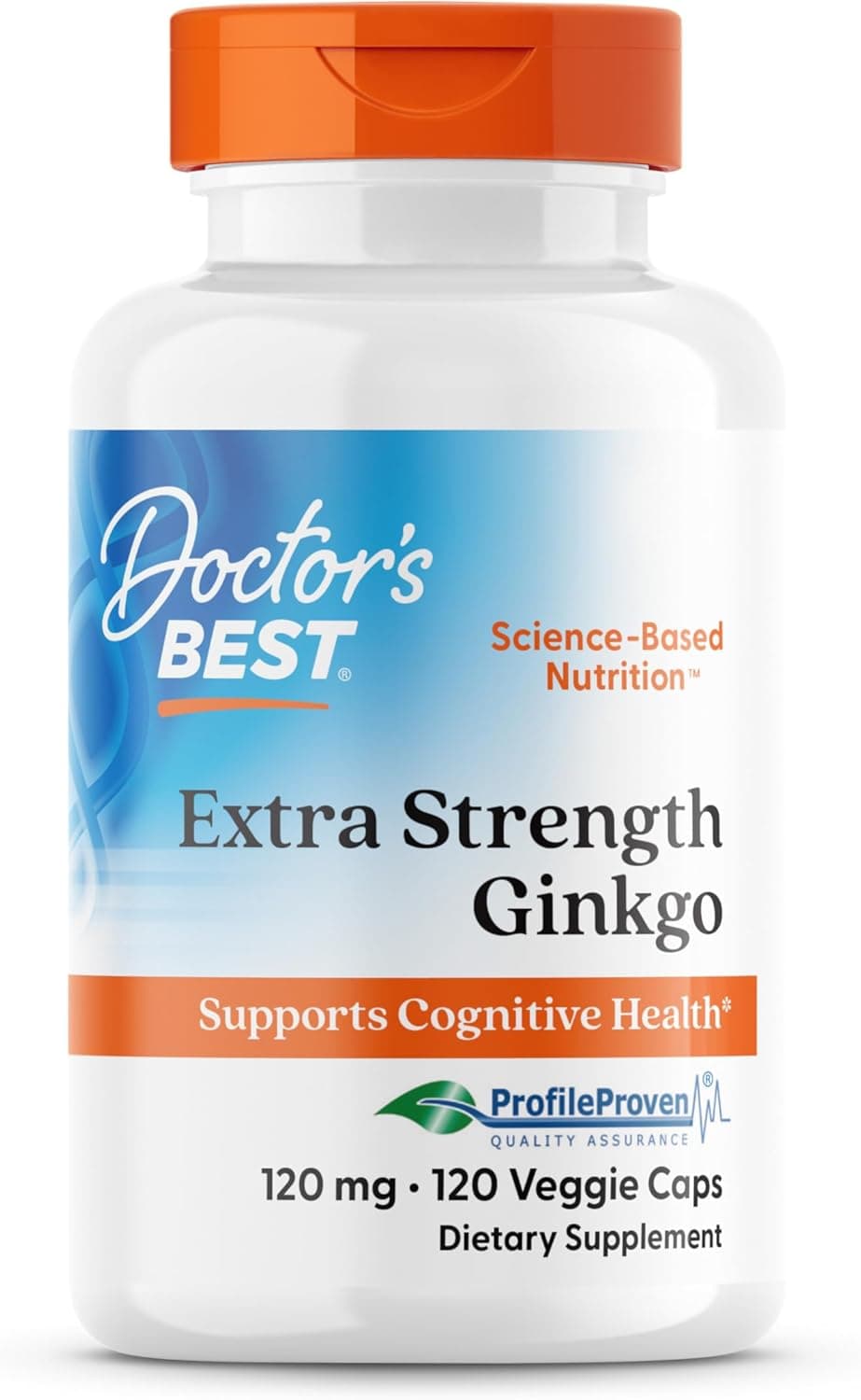 Doctor's Best Extra Strength Ginkgo Biloba Capsules 120 mg…