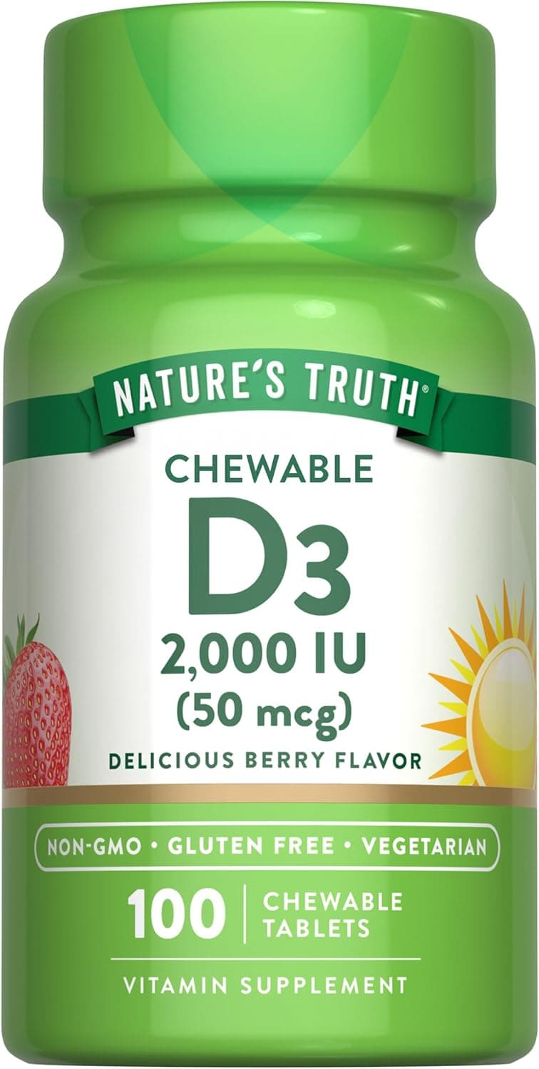 Nature's Truth Chewable Vitamin D3 2