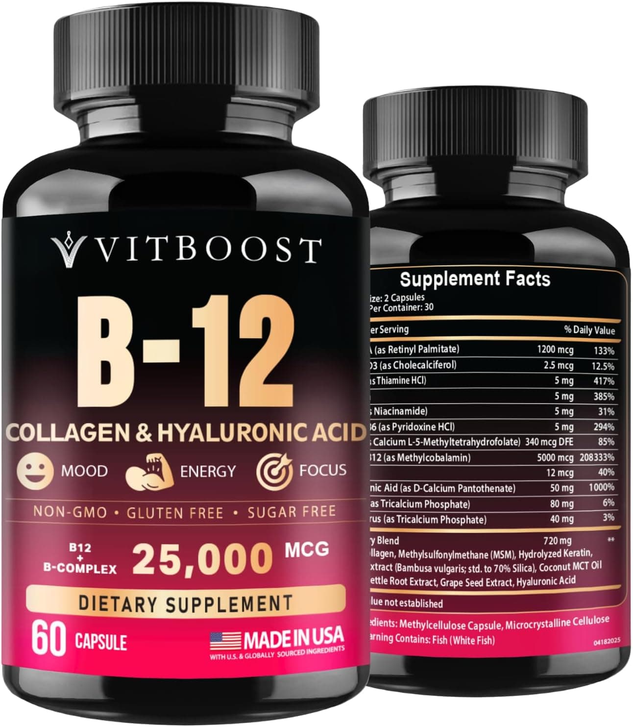 B12 with Hyaluronic Acid