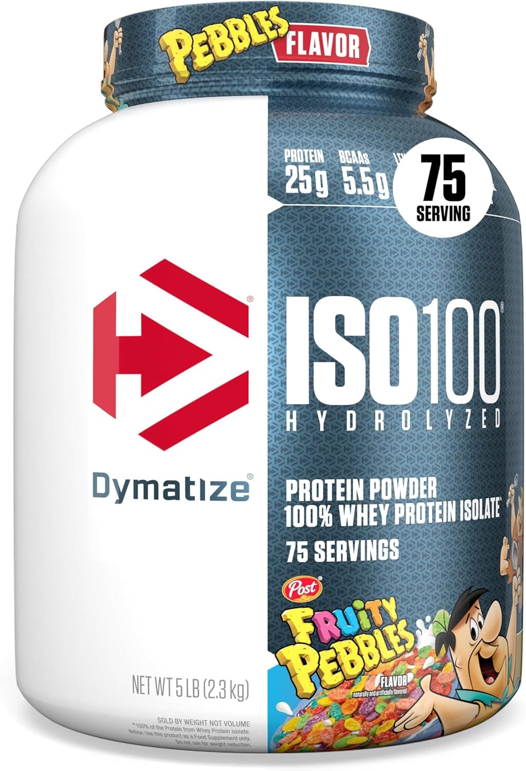 Dymatize x Fruity Pebbles ISO100 Whey Protein Powder Isolate