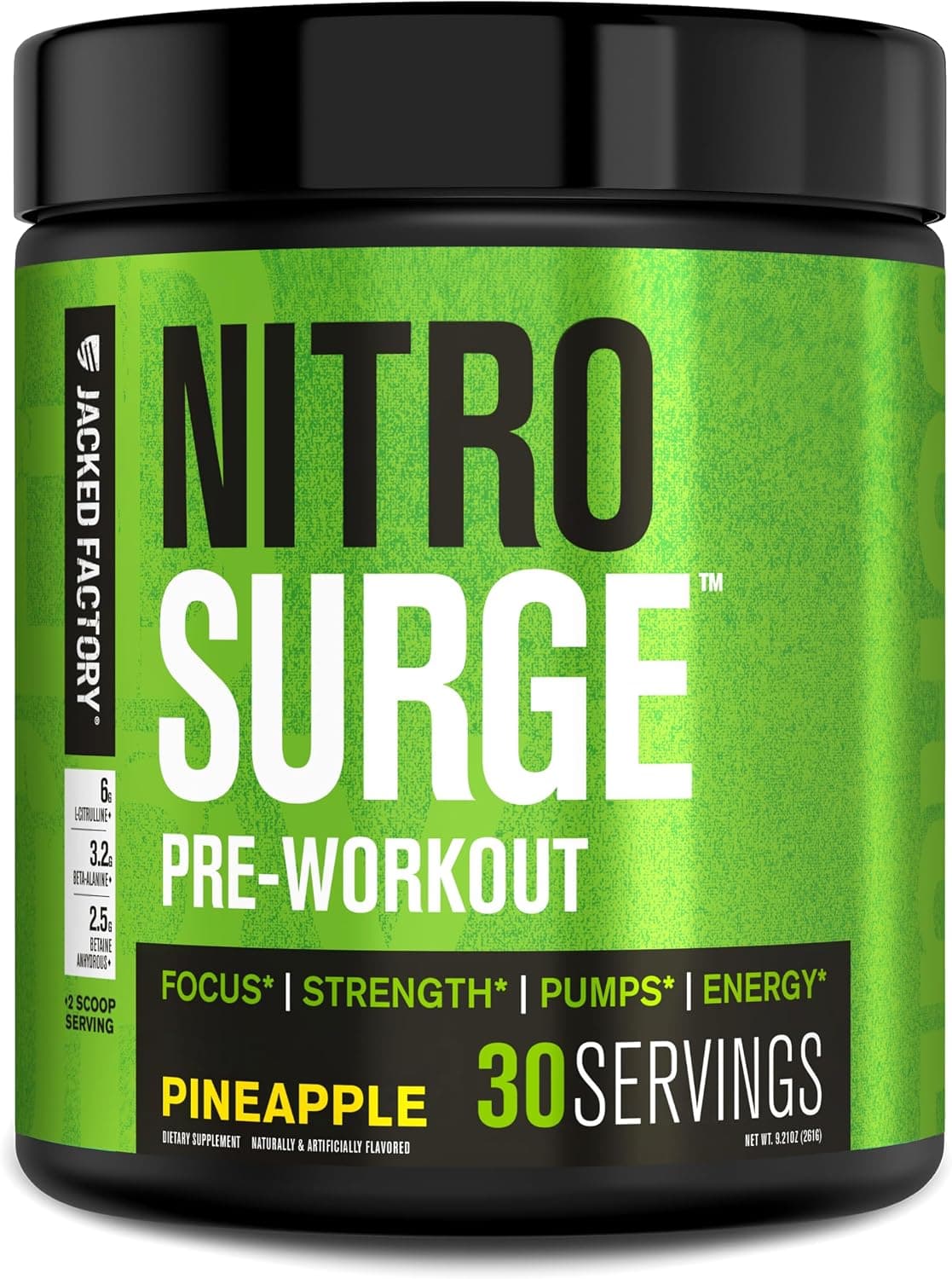 Jacked Factory NITROSURGE Pre Workout Supplement - Endless…