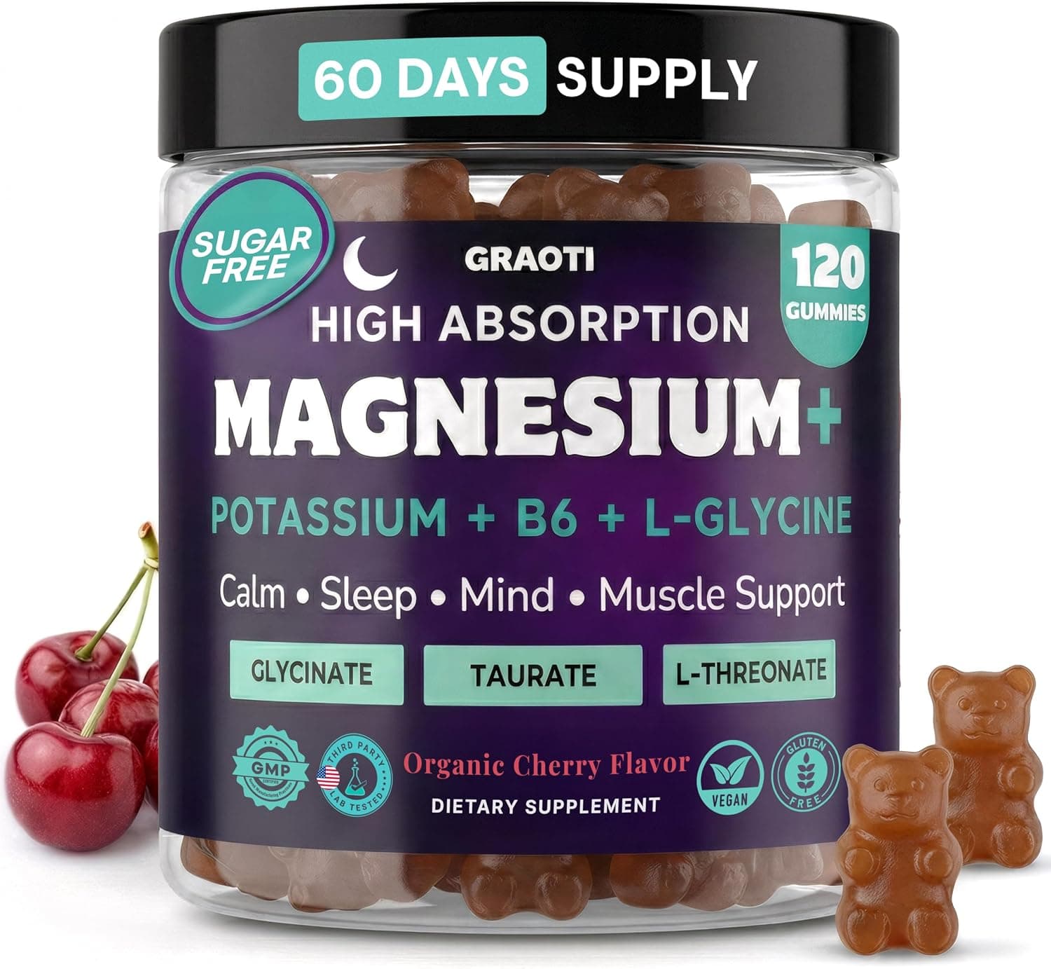 Magnesium Gummies 1000 mg/Serv with B6