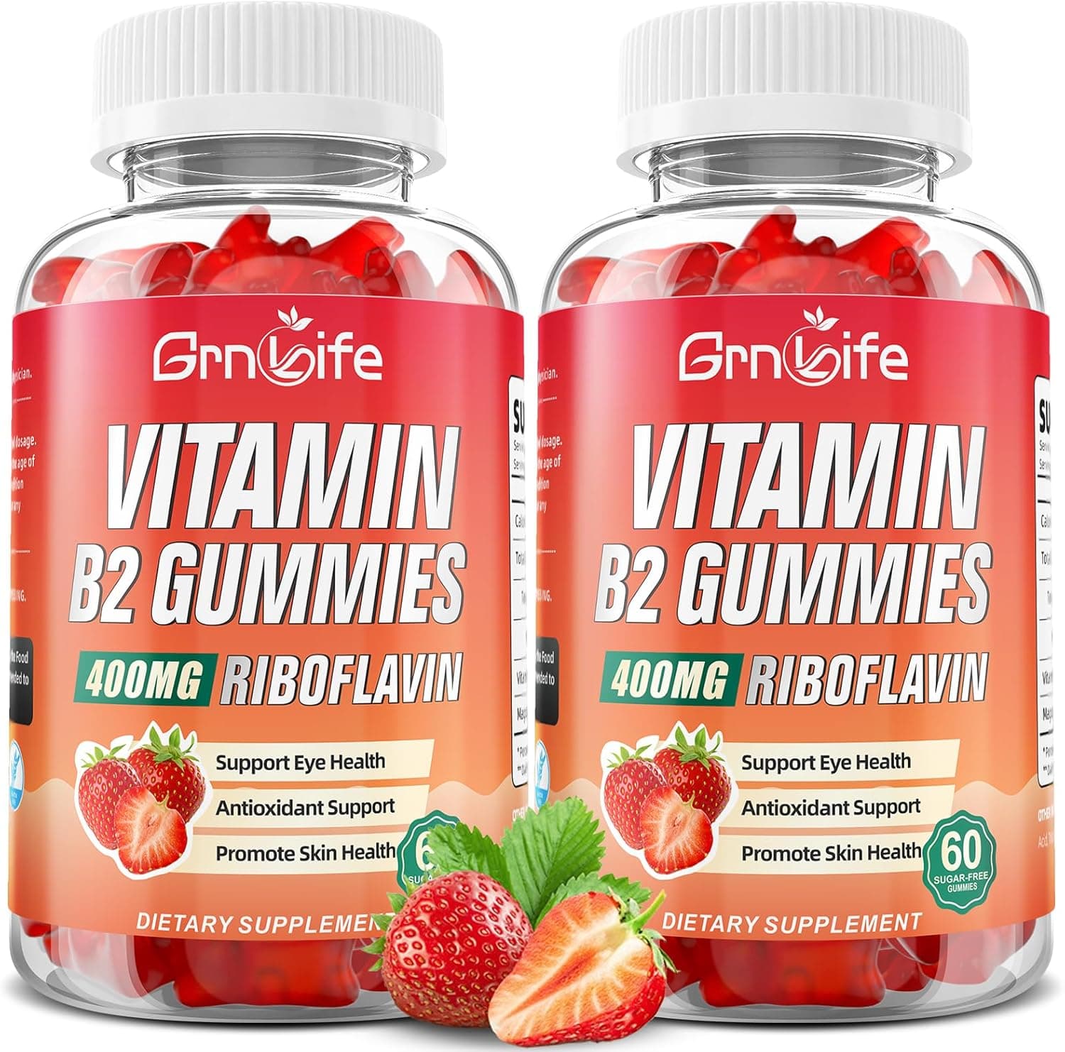 2 Pack Vitamin B2 Gummies