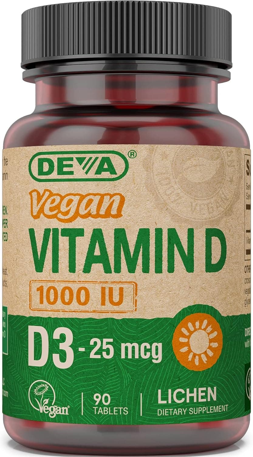 Deva Vegan Vitamin D3 1000 IU