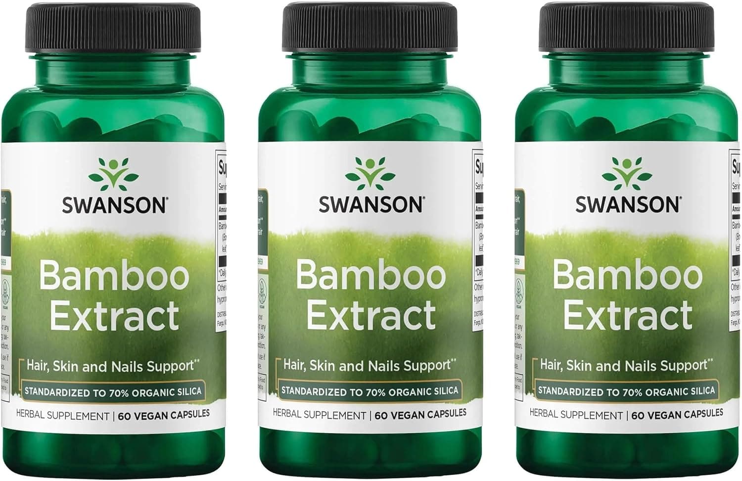 Swanson Bamboo Extract - Natural Hair