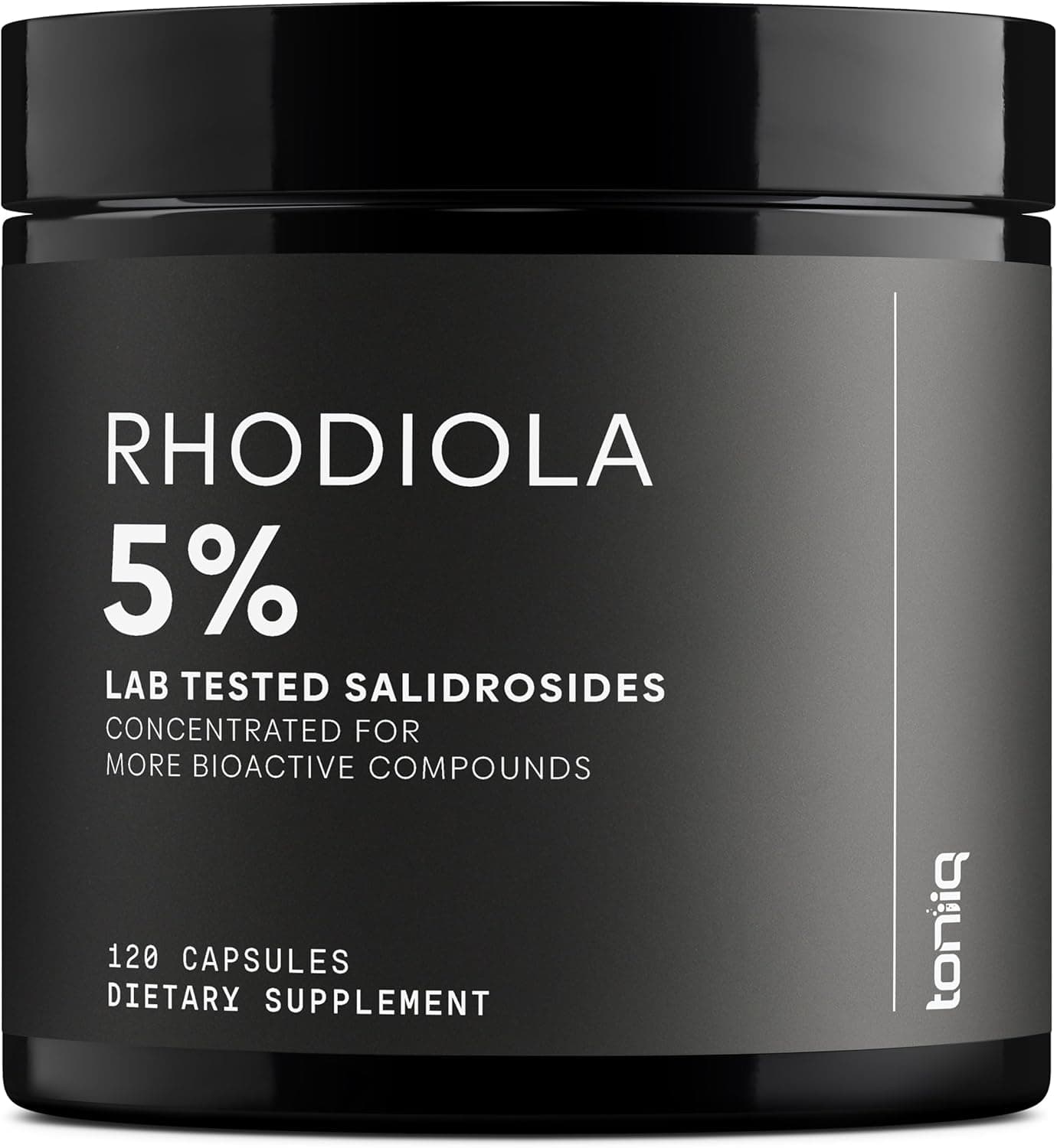 Toniiq Triple-Strength 600mg Rhodiola Rosea - 120 Capsules…