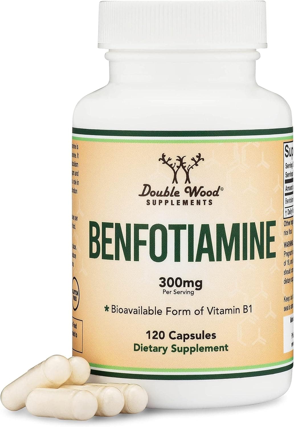 Benfotiamine 300mg Servings (Third Party Tested