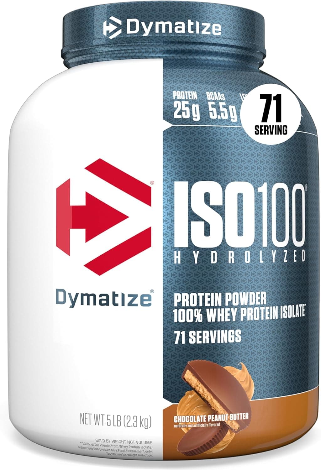 Dymatize ISO100 Whey Protein Powder Isolate