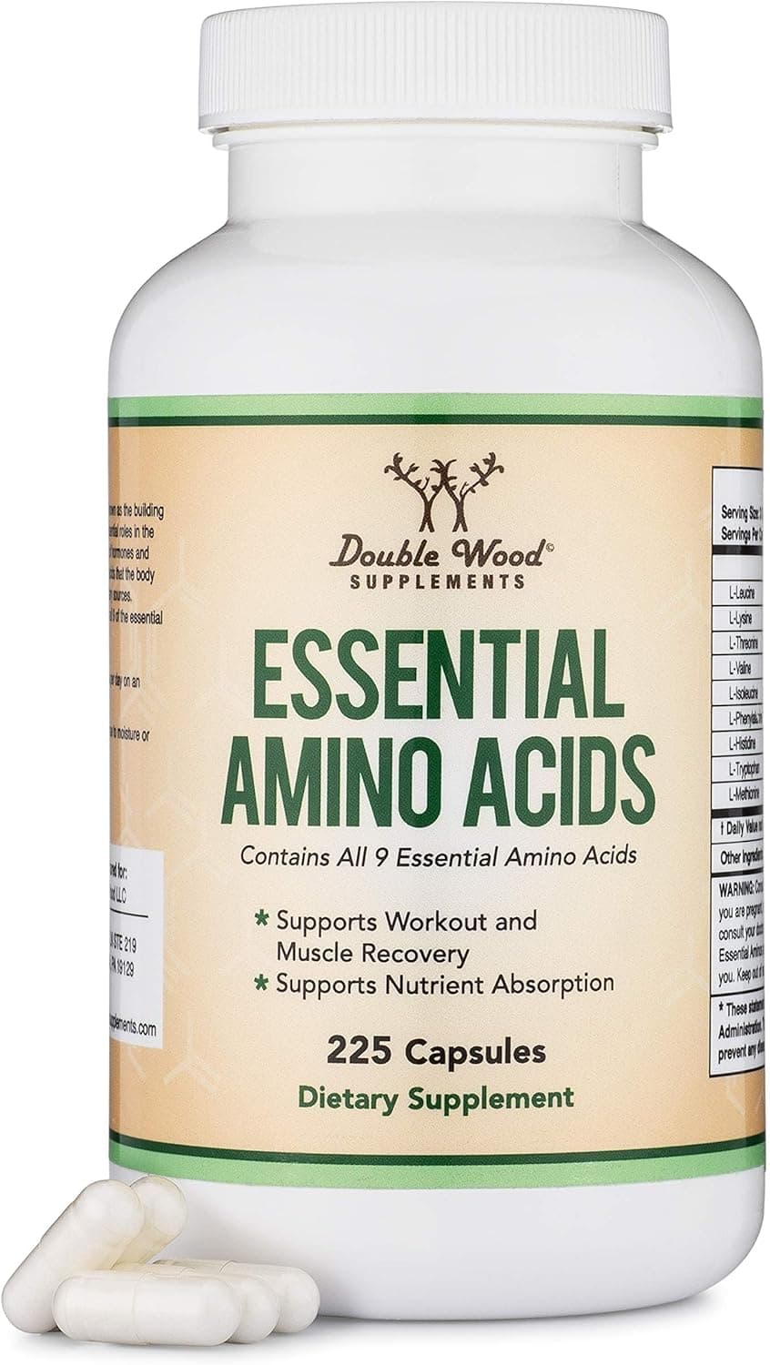 Essential Amino Acids - 1 Gram Per Serving Powder Blend of All…