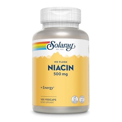 SOLARAY No Flush Niacin 500mg