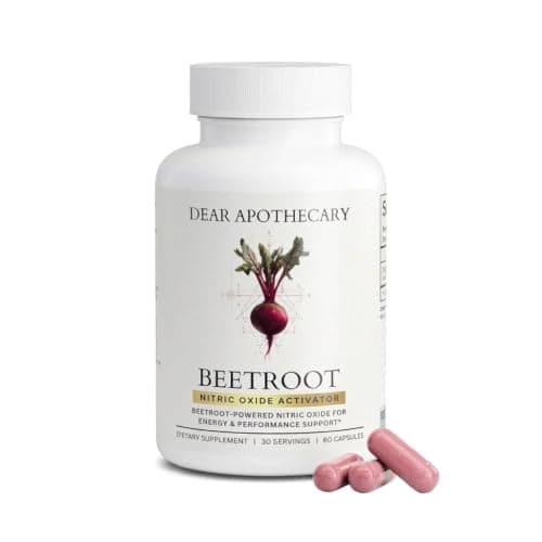 Dear Apothecary Organic Beetroot Capsules | 1300mg Beet Root…