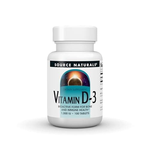 Source Naturals Vitamin D-3 Supports Bioactve Form for Bone…