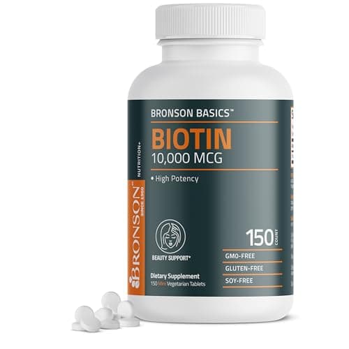 Bronson Biotin 10,000mcg, Supports Healthy Hair, Skin…