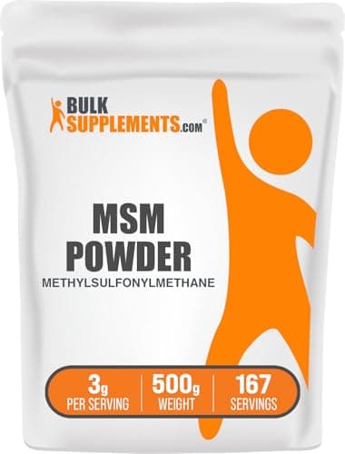BulkSupplements.com MSM Powder - Methylsulfonylmethane