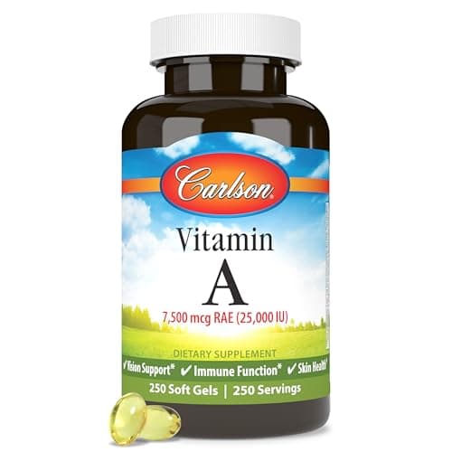 Carlson Vitamin A 25000 IU (7500 mcg RAE)