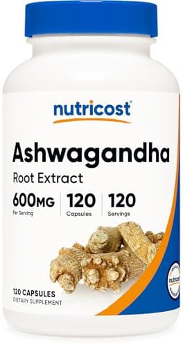 Nutricost Ashwagandha Herbal Supplement 600mg