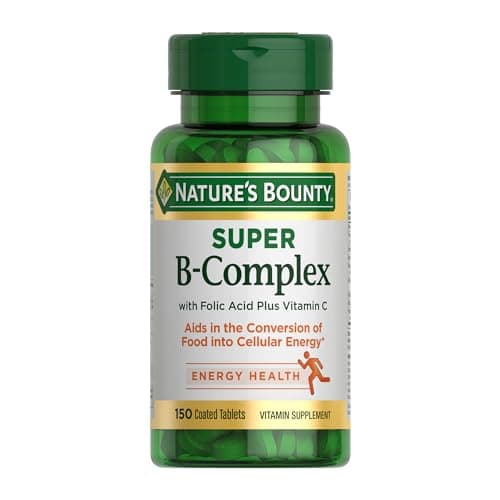 Nature's Bounty Super B Complex Vitamins with Vitamin C…