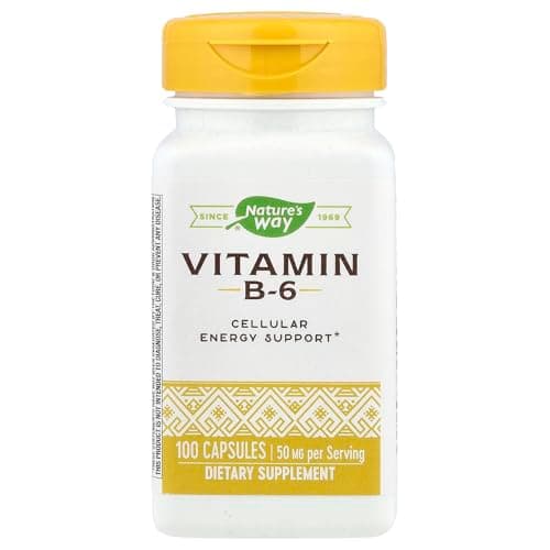 Nature's Way High Potency Vitamin B-6 Supplement