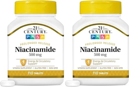 21st Century Niacinamide 500 mg Prolonged Release Tablets