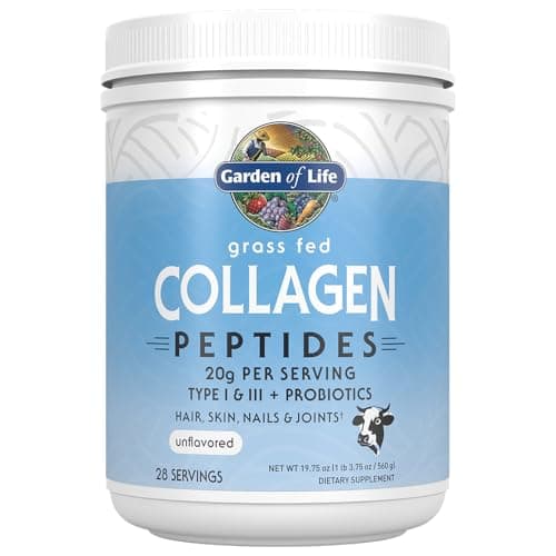 Garden of Life Grass Fed Collagen Peptides Powder Unflavored…