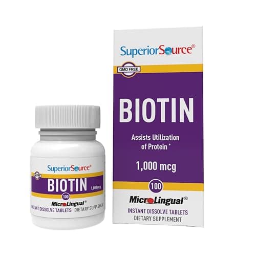 Superior Source Biotin 1000 mcg. Under The Tongue Quick…