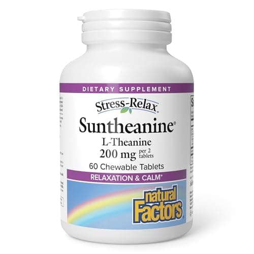 Natural Factors Suntheanine L-Theanine 100 mg - Health…