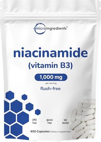 Vitamin B3 Niacinamide 500mg Per Capsule