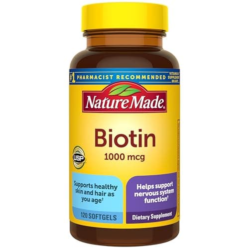 Nature Made Biotin 1000 mcg Softgels