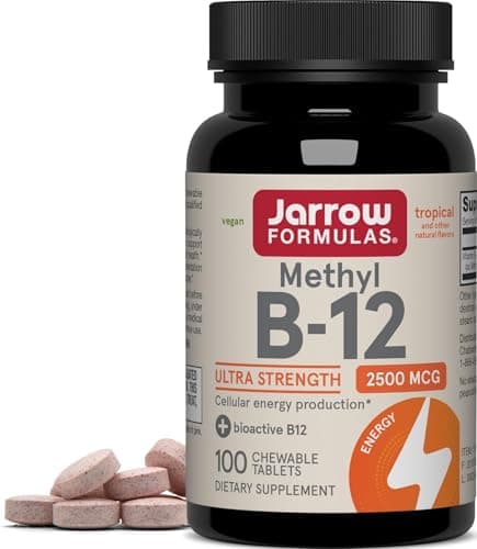 Jarrow Formulas Methyl Vitamin B12 2500 mcg