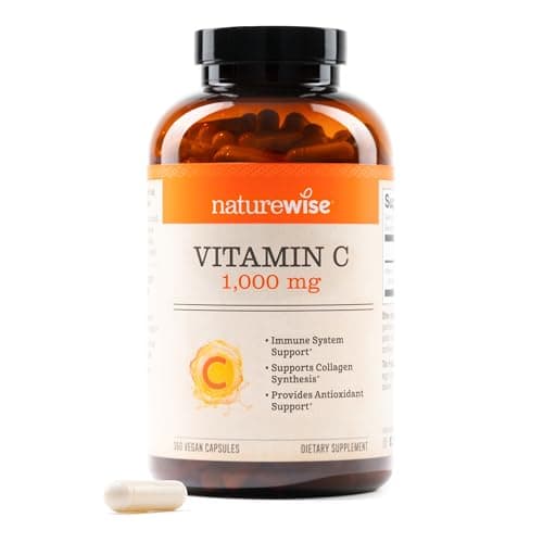 NatureWise Vitamin C 1000mg Capsules - Extra Strength Vegan…