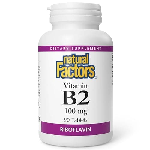 Natural Factors - Vitamin B2 Riboflavin 100mg