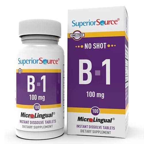 Superior Source B-1 100 mg - Vitamin B Supplement Supports…