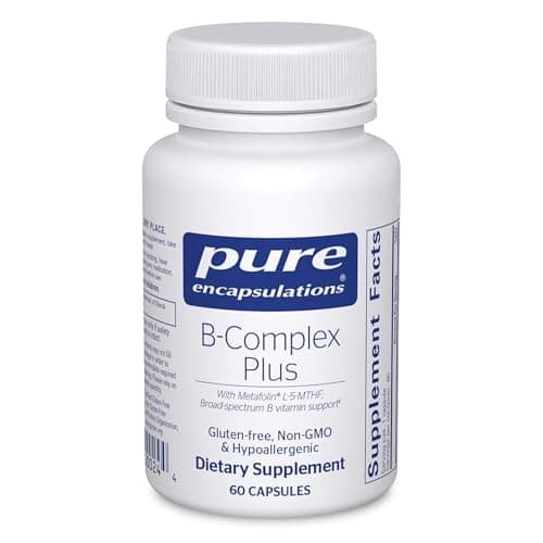 Pure Encapsulations B-Complex Plus with Vitamin B12 & More