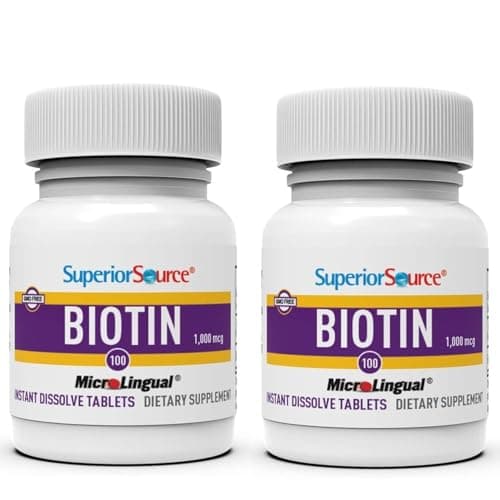 Superior Source Biotin 1000 mcg. Under The Tongue Quick…