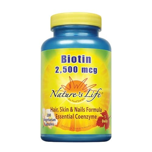 Nature's Life Biotin 2500mcg | Healthy Hair