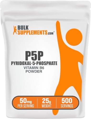 BulkSupplements.com Pyridoxal 5 Phosphate Powder - P-5-P…