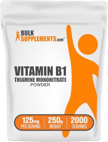BulkSupplements.com Thiamine Mononitrate Powder - Vitamin B1…