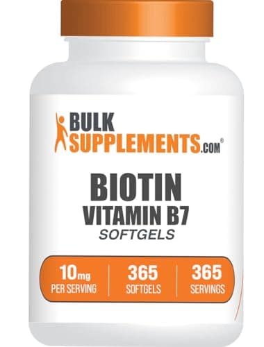 BulkSupplements.com Biotin 10000mcg Softgels - Vitamin B7