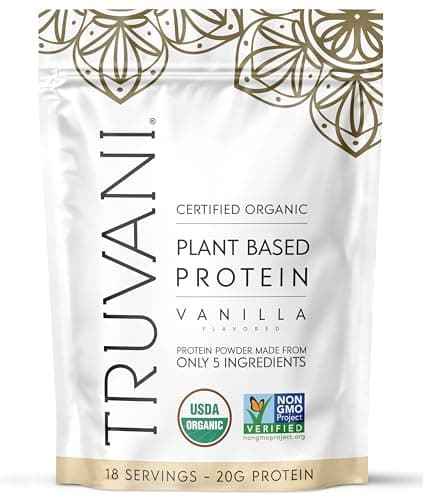 Truvani Organic Plant Based Protein Powder
