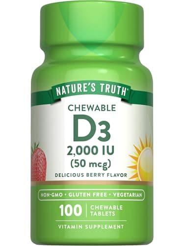 Nature's Truth Chewable Vitamin D3 2