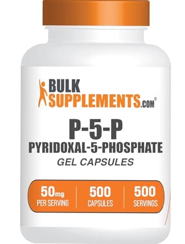 BulkSupplements.com Pyridoxal 5 Phosphate Capsules - P5P…