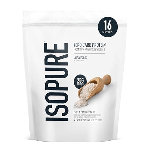 Isopure Zero Carb 100% Pure Whey Isolate Protein Powder