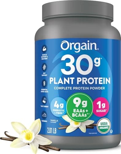 Orgain Organic 30g Vegan Plant Protein Powder
