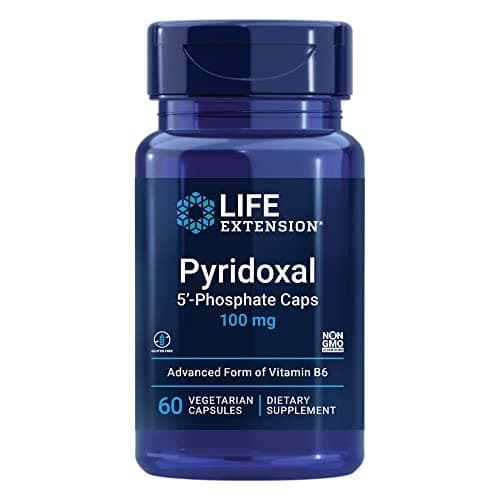 Life Extension Pyridoxal 5'-Phosphate Caps—Vitamin B6
